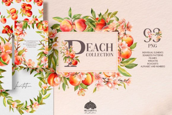 Spring Peach Watercolor Collection: An Embroidery Review