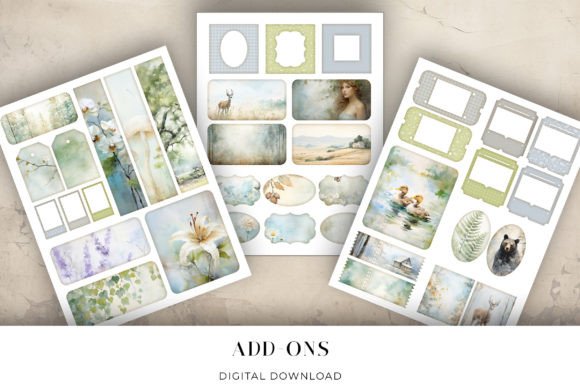 Watercolor Ephemera for Creative Branding